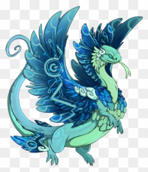 Any That Mixes Well With His [aqua] Primary Gene - Flight Rising April ...